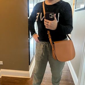 Tory Burch crossbody Saddle bag.